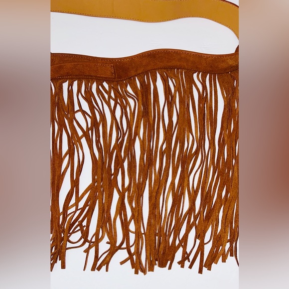 Smart Set Fringe Belt - Genuine Suede - Picture 3 of 8